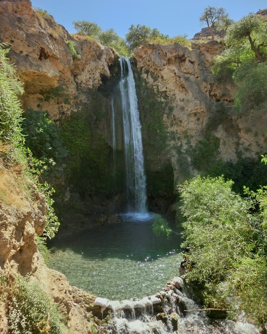 تصویر آبشار آبگرم مشهد 